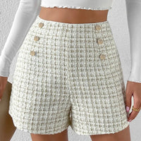 Winter-Boho-Shorts für Damen