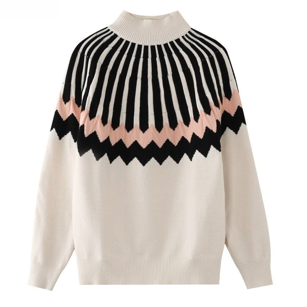 Boho Print Hippie Sweater