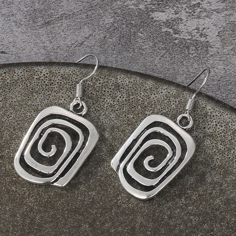 Boucle d'Oreille Anneau Hippie