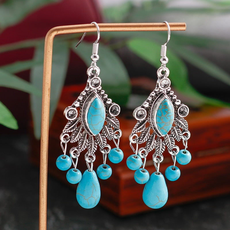Boho hippie earrings for women with an elegant timeless design