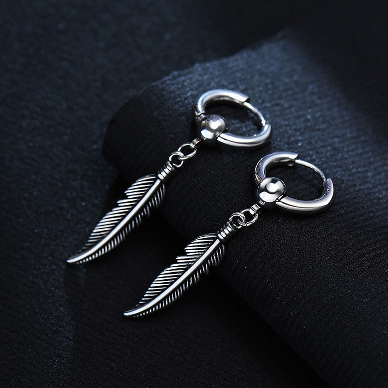Hippie Ohrringe für Herren – Trendiges Chic-Duo