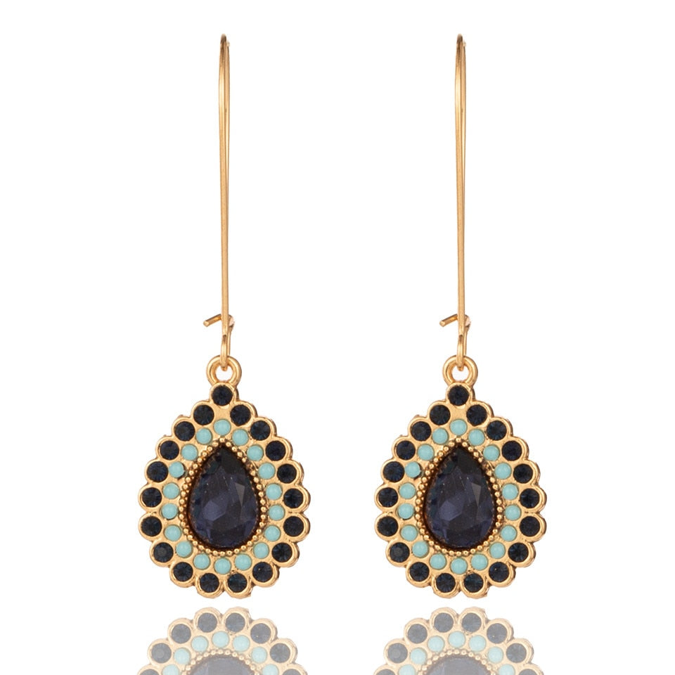 Hippie Dangle Earrings, Boho Style