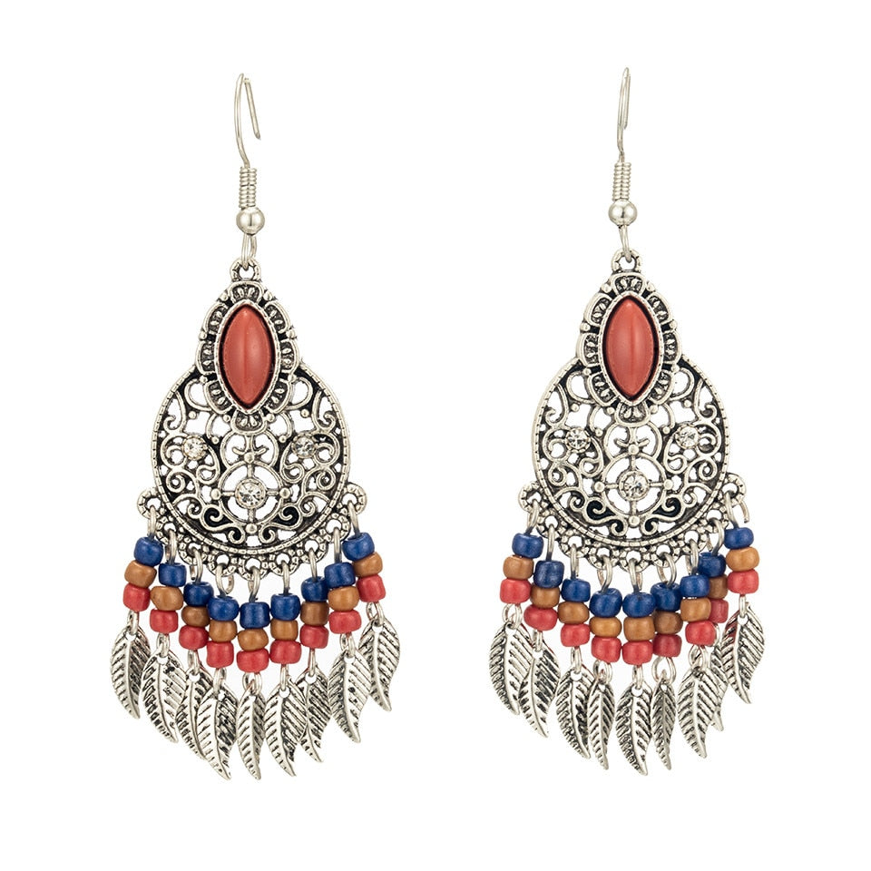 Korvakorut hippie-tyyliin, boho chic