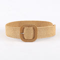 Boho riem gedragen rond de taille