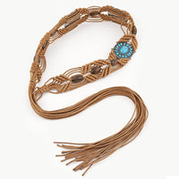 Bohemian hippie belt for a boho chic look