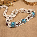 Hippie chic -vyö rentoon boho-asuun sopivana