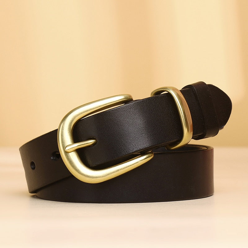 Black Leather Hippie Belt