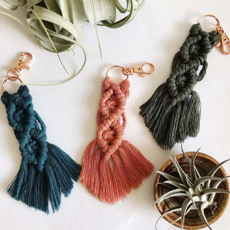Llavero de Macramé para Hombre