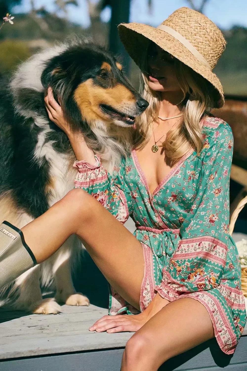 Hippie kleding uit de jaren 70 voor dames