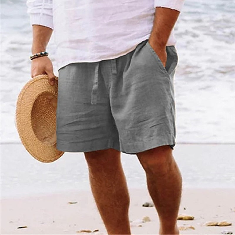 Mens Hippie Pants, Cropped Length
