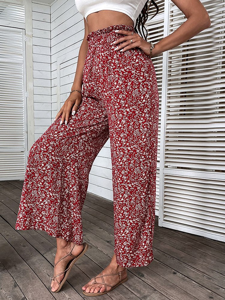 Rennot hippihousut – kapea boho-malli