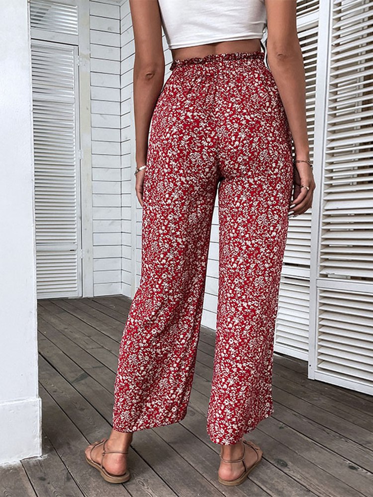 Rennot hippihousut – kapea boho-malli