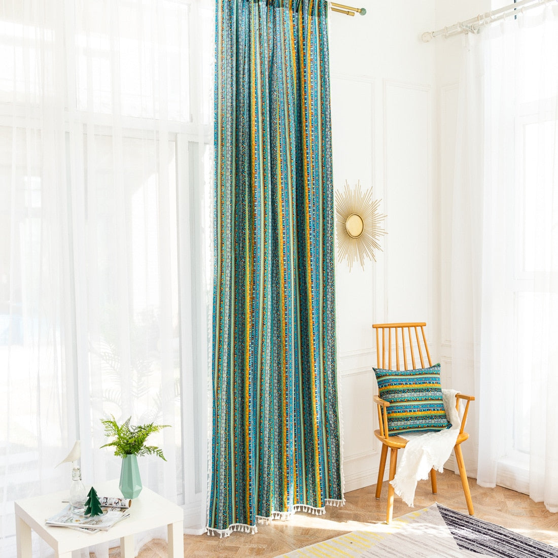 Hippie Chic Sheer Curtains