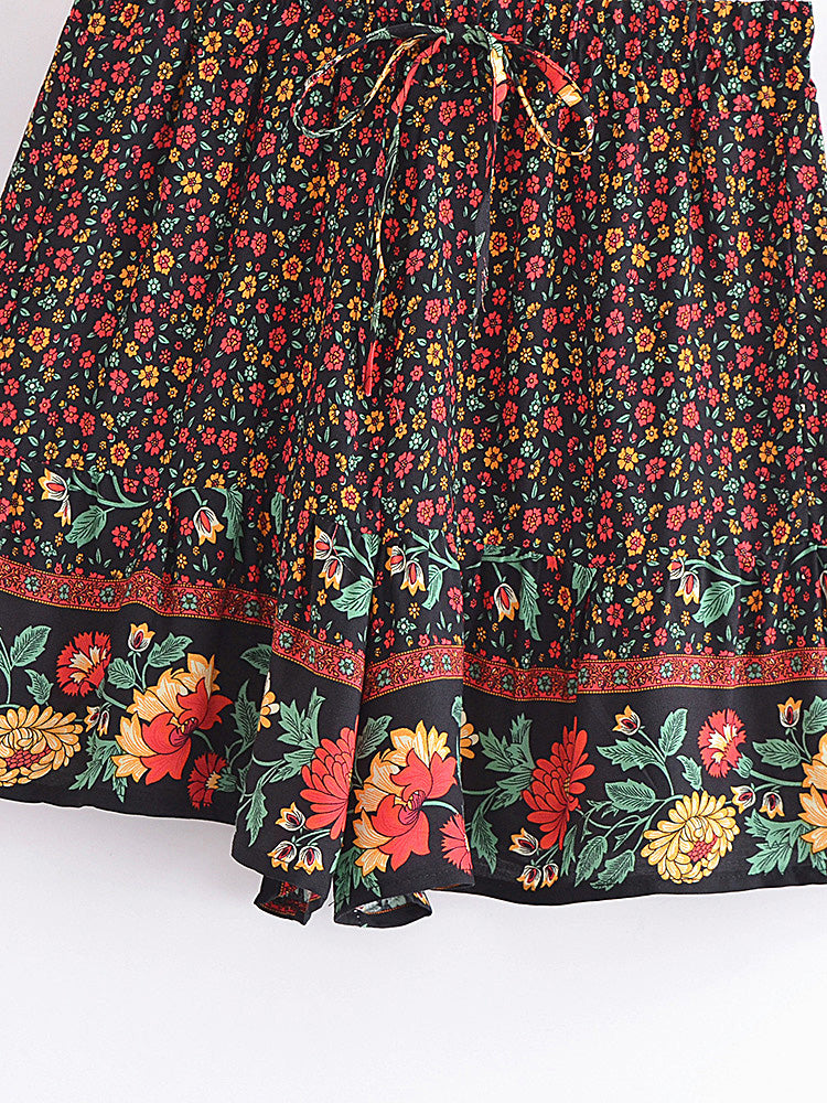 Boho Hippie Shorts für Damen