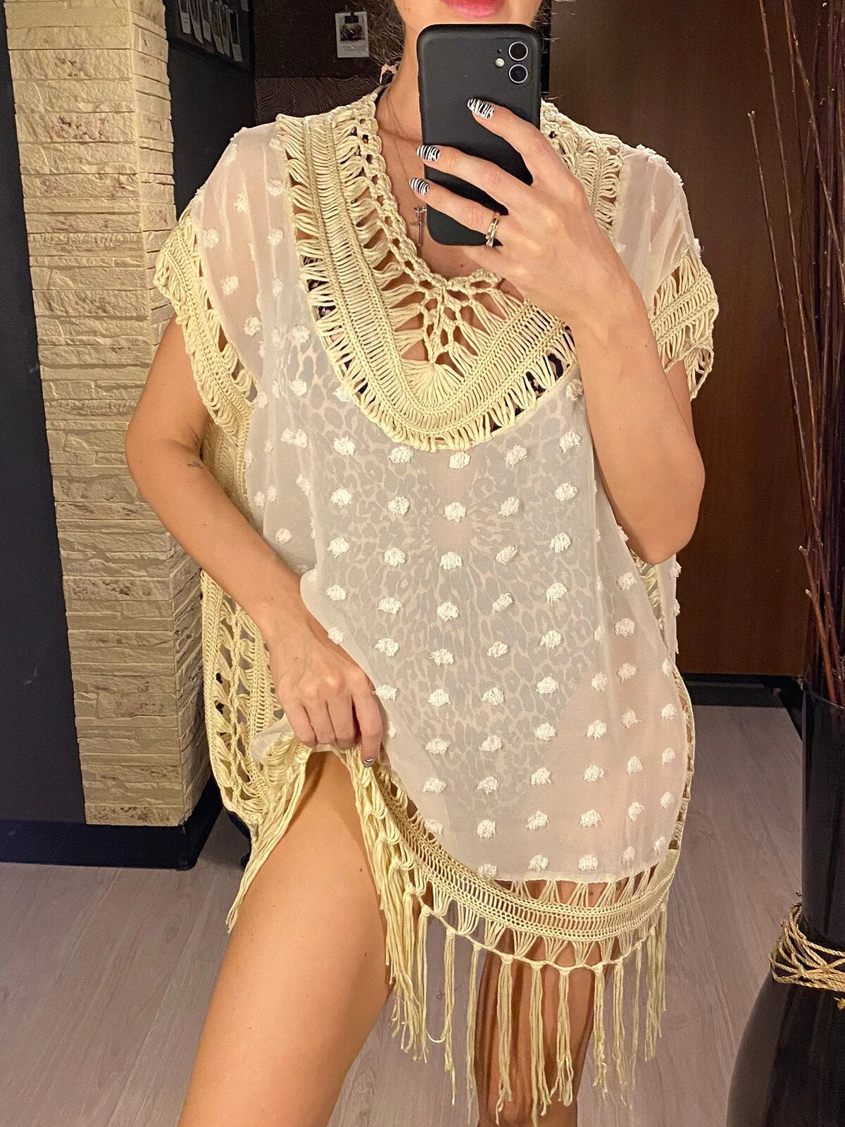 Knit Swimsuit Cover Up · Trendy Style