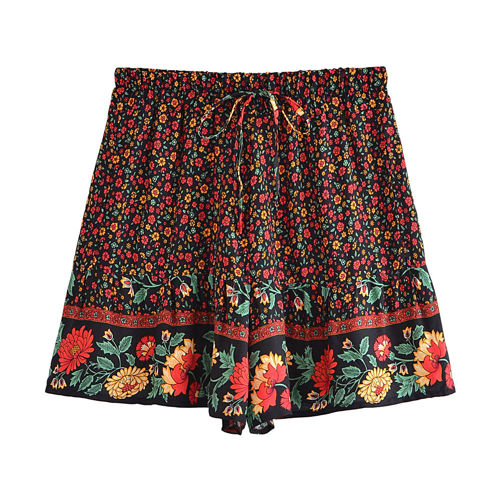 Boho Hippie Shorts für Damen