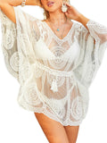 Blonde cover-up til kvinder i et let stretchstof