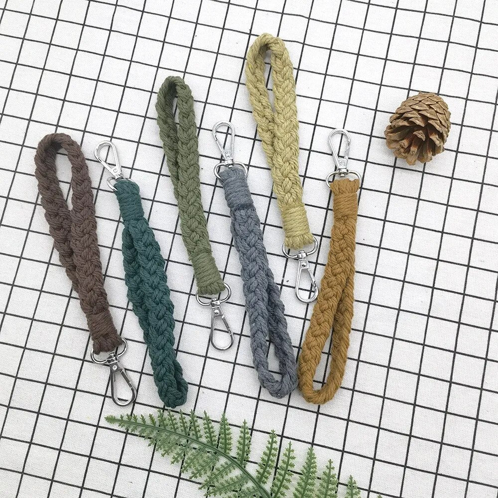 Kit DIY de Llavero de Macramé