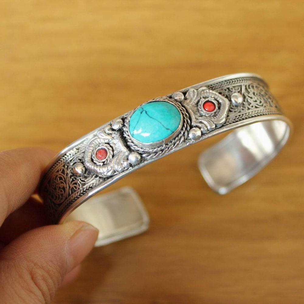 Boho Turquoise Hippie Bracelet