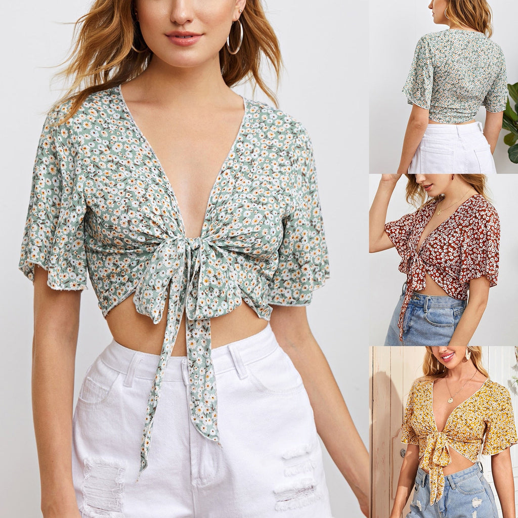 Boho top – Oversize 60'er-stil