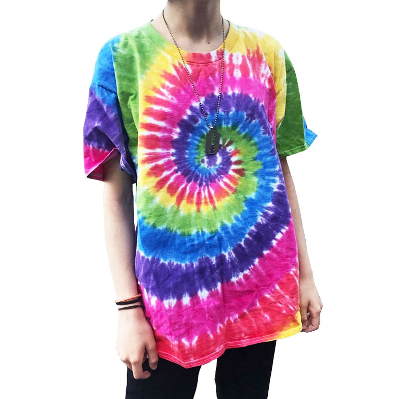 DIY T-shirt in hippie-stijl