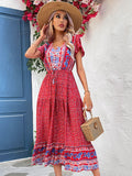 Urbant boho-outfit til kvinder der blander klassiske og boho silhuetter