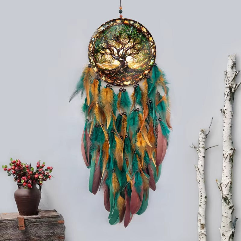 Tree of Life Boho Dream Catcher · Forest