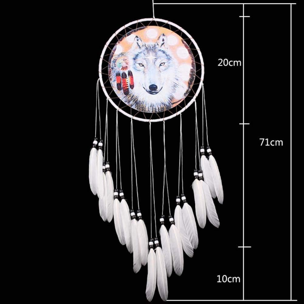 Wolf Totem Boho Dream Catcher