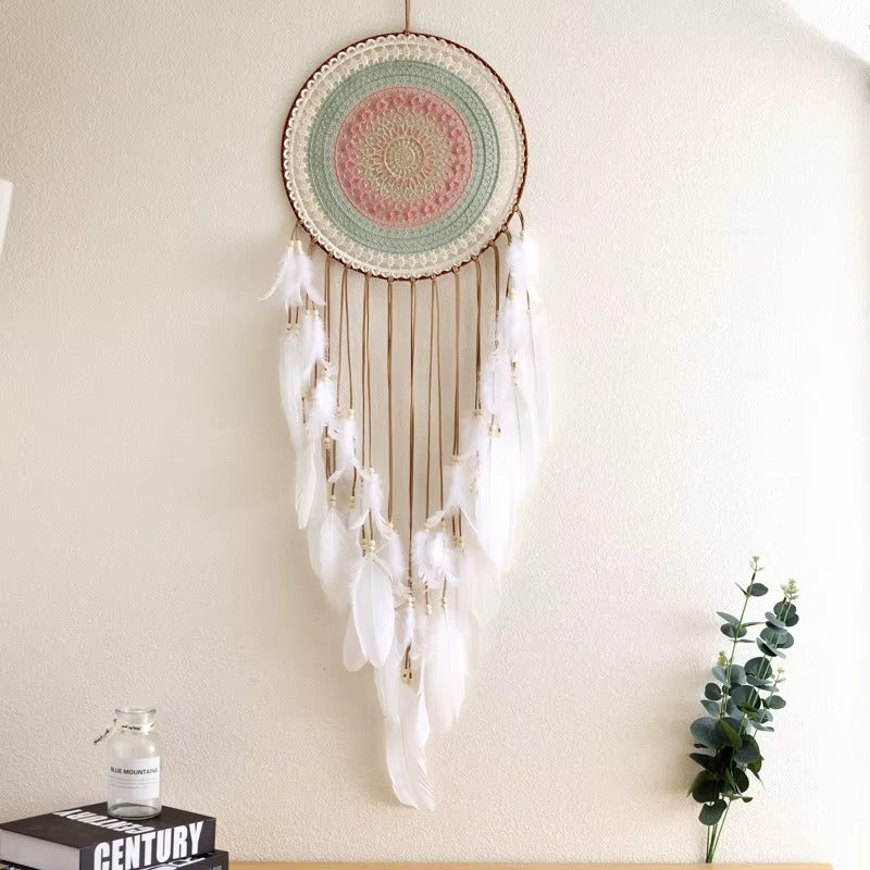 Pastel Mandala Boho Dream Catcher · 37 in