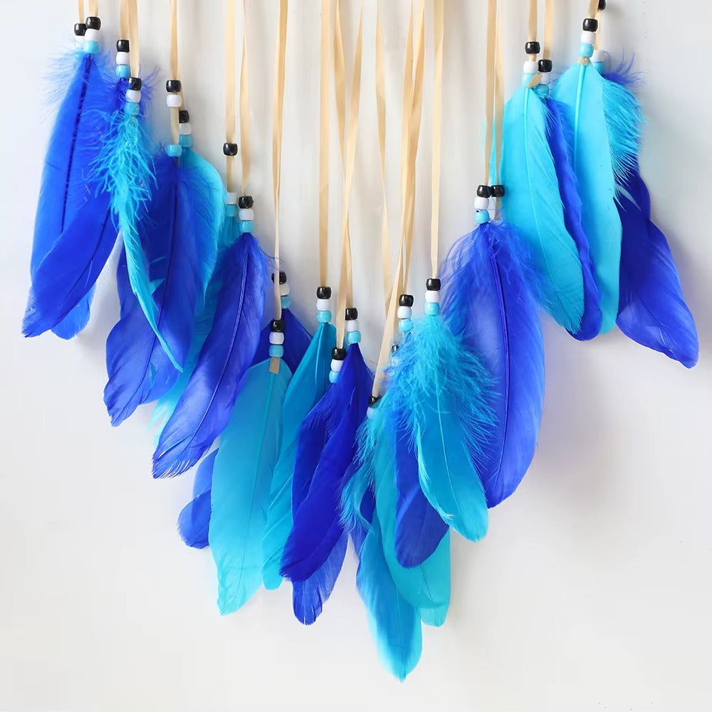 Evil Eye Macrame Boho Dream Catcher