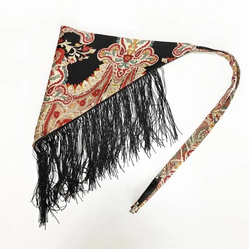 Fringed Corset Hippie Belt