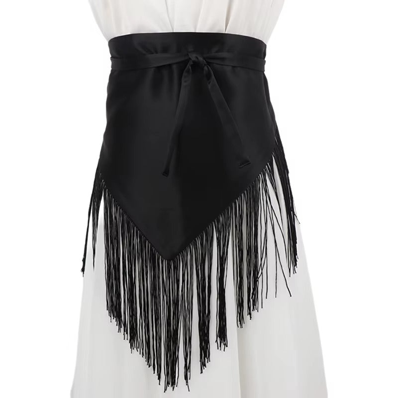 Fringed Corset Hippie Belt