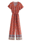 Sienna – kukkakuosinen boho haalari