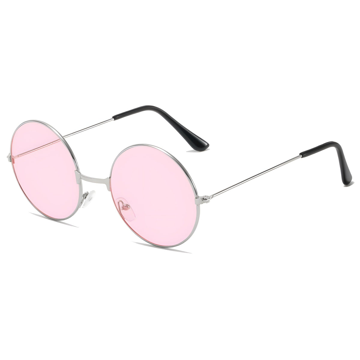 Retro Round Hippie Sunglasses · Tinted Lenses